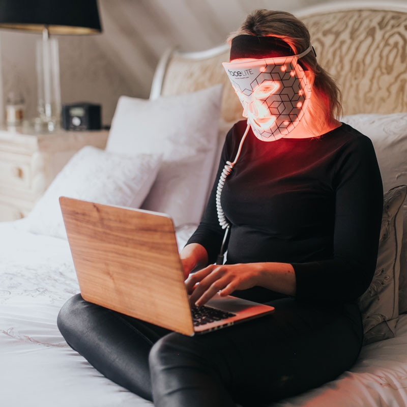 faceLITE LED face Mask | Anti-Aging light therapy